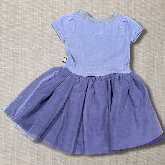 Disney Wish Dress 3T Purple Tulle Skirt Knit Top Princess Asha Costume - Picture 4 of 4